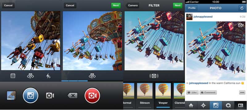 Instagram video filtros socialancer