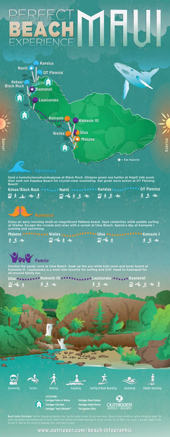 beach infographic maui 3 pasos para crear infografías útiles