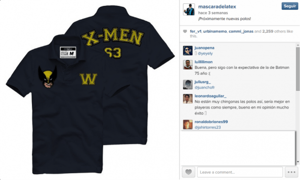 Mascara de latex Instagram e1413396856361 7 ideas para utilizar Instagram en tu eCommerce
