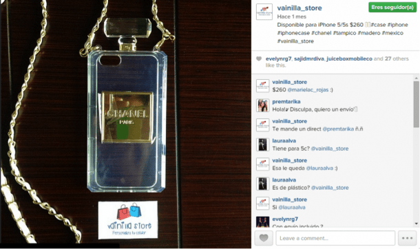 Vainilla Store e1413396460550 7 ideas para utilizar Instagram en tu eCommerce