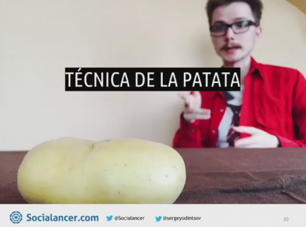 Técnica de la patata