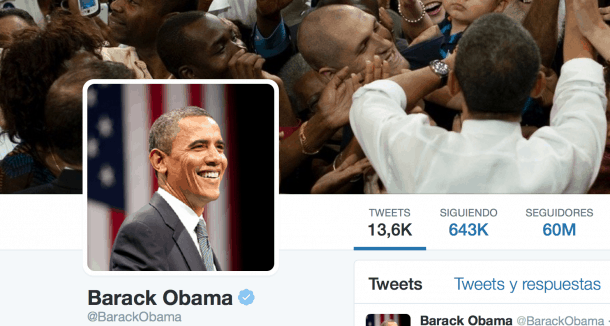 Barack Obama Twitter e1433348938466 Social Media Analytics: Cómo analizar un perfil de usuario en redes sociales [La nueva cuenta de Obama]
