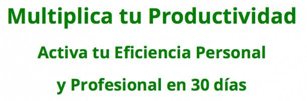 Multiplica tu Productividad