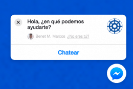 Facebook Messenger Ventana Chat