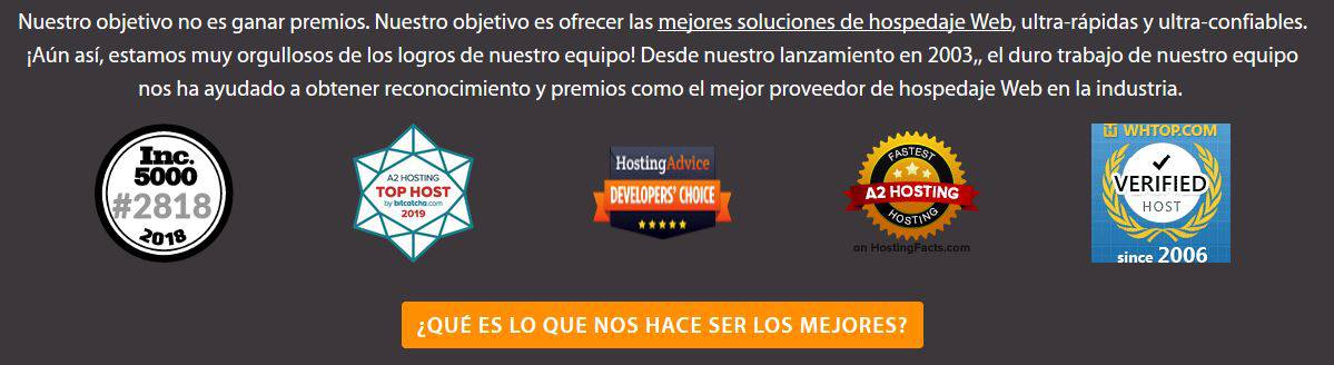 A2hosting - Las mejores soluciones