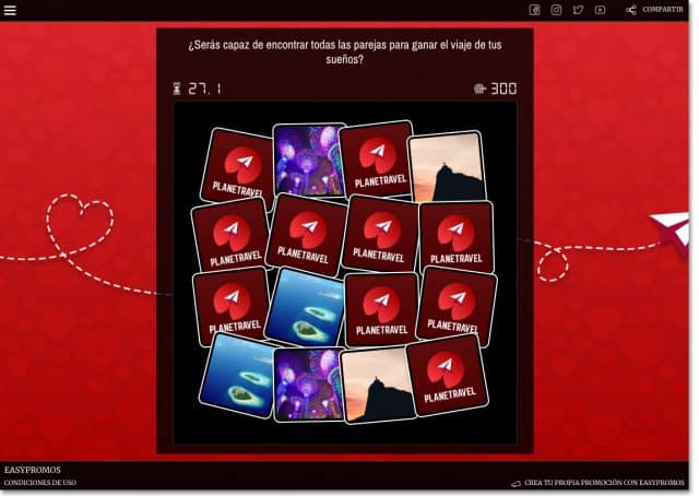 juego memory easypromos socialancer