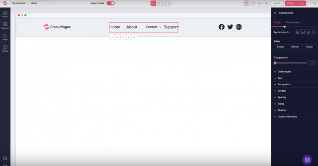 embudo groovepages socialancer