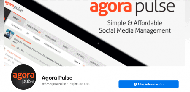 agorapulse portada de facebook