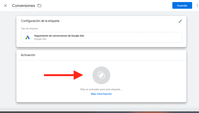 activacion 1 google tag manager