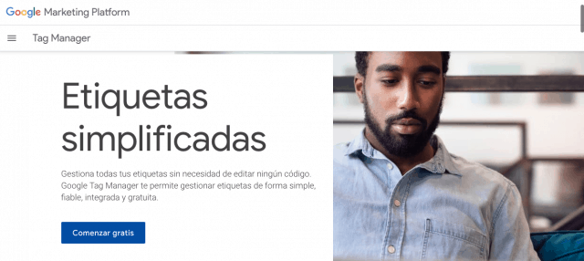 comenzar google tag manager