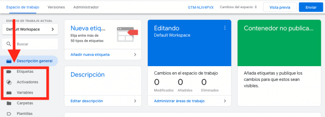 etiquetas google tag manager