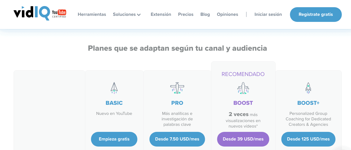 8 herramientas de palabras clave YouTube [2023]