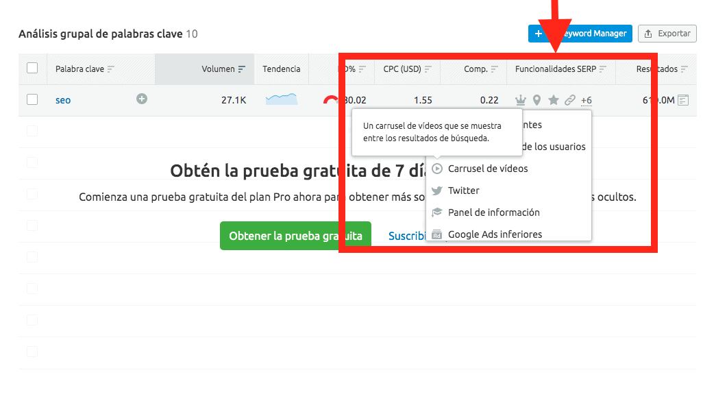 8 herramientas de palabras clave YouTube [2023]