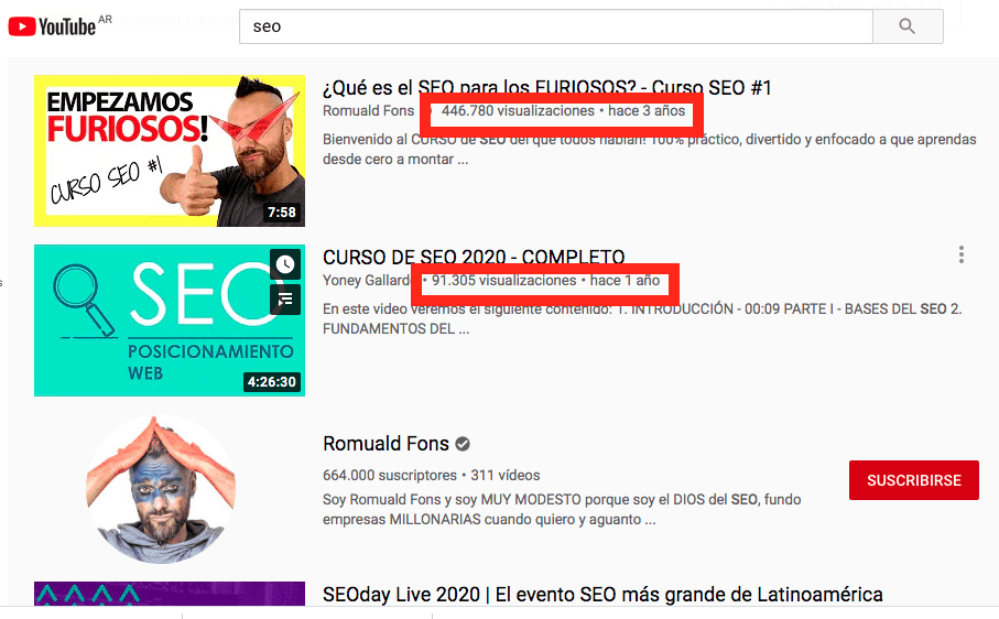8 herramientas de palabras clave YouTube [2023]