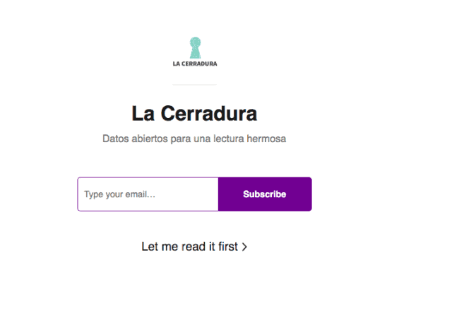 la cerradura campañas de email marketing