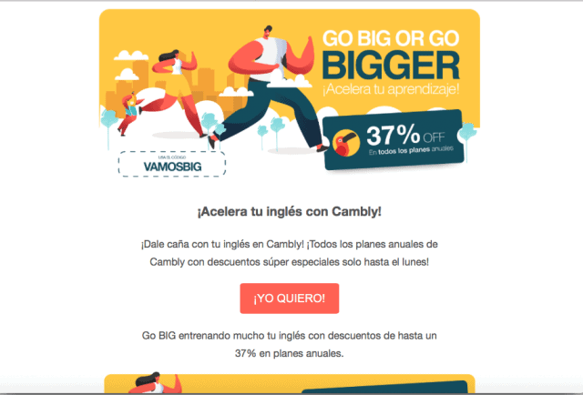 urgencia campañas de email marketing