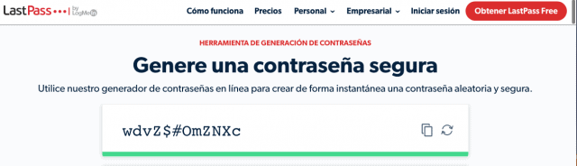 contraseña segura