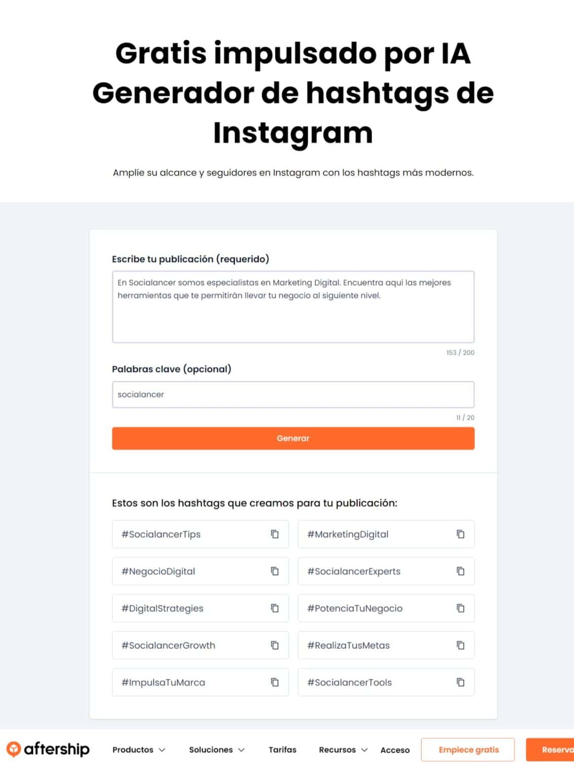 Generador de Hashtags: 10 herramientas para crear un Hashtag