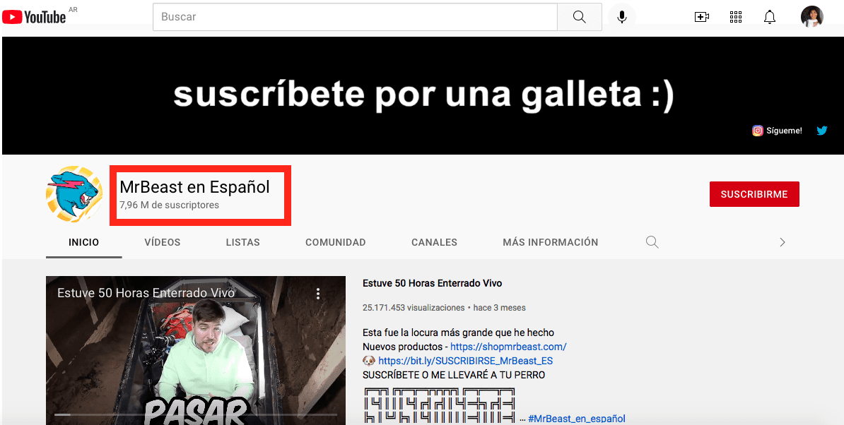 nombre canal youtube 3