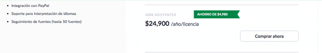 precios zoom