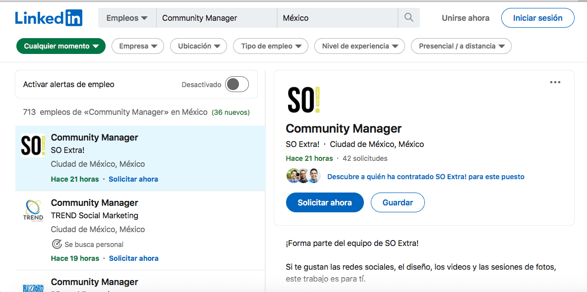 community manager trabajo 1