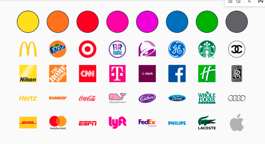 colores de logo