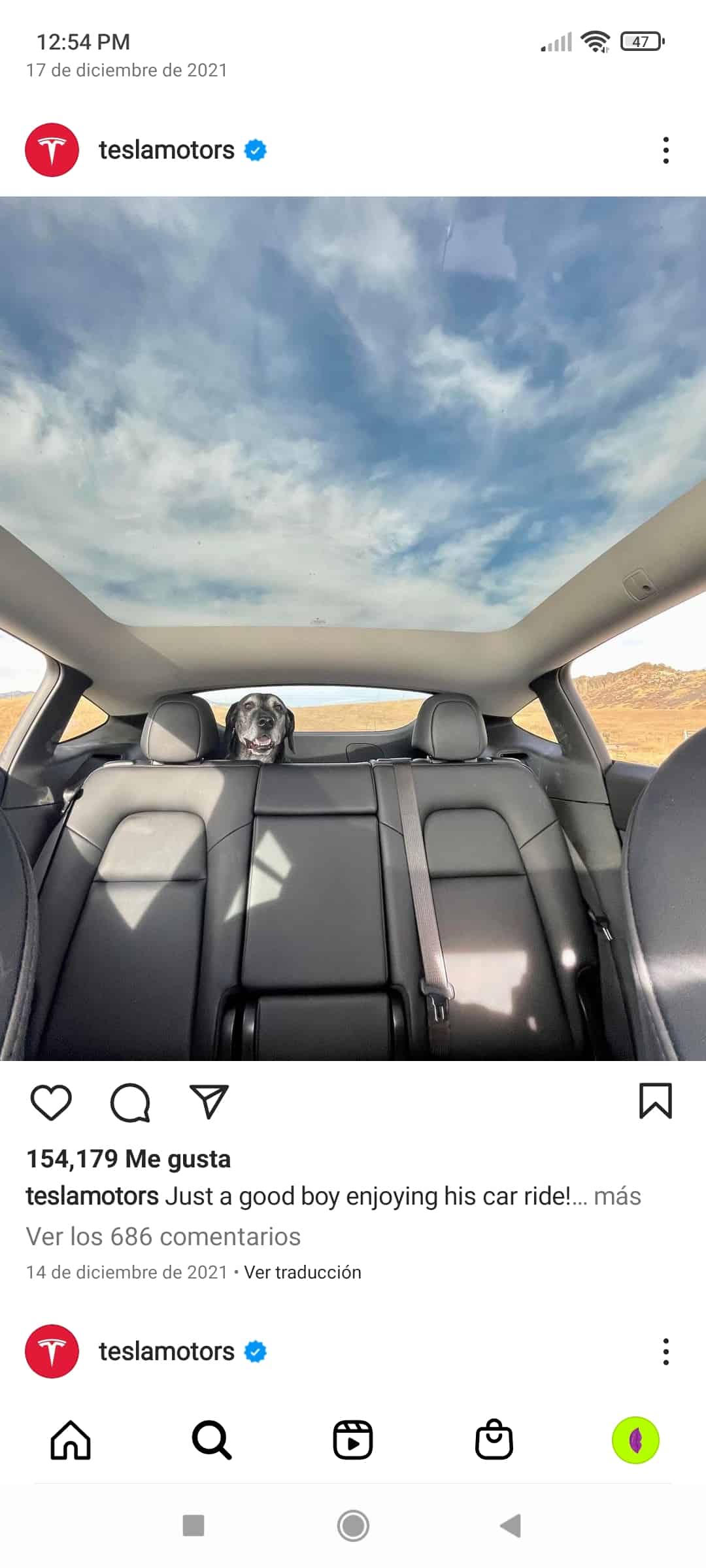 instagram tesla 1