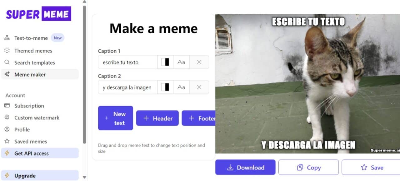 meme maker - supermeme