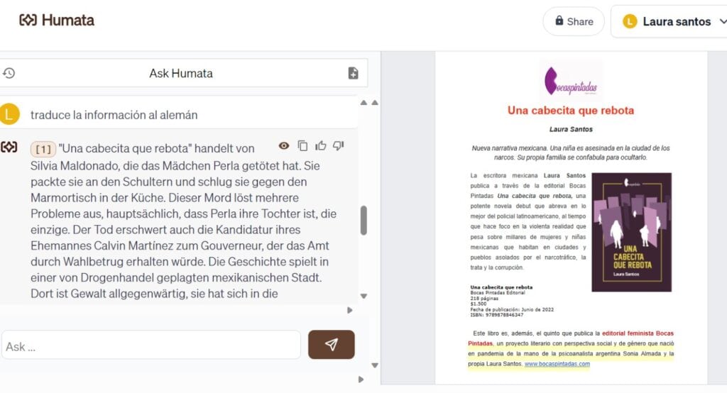 Humata AI: la IA que resume PDF’s [ChatGPT para PDF]