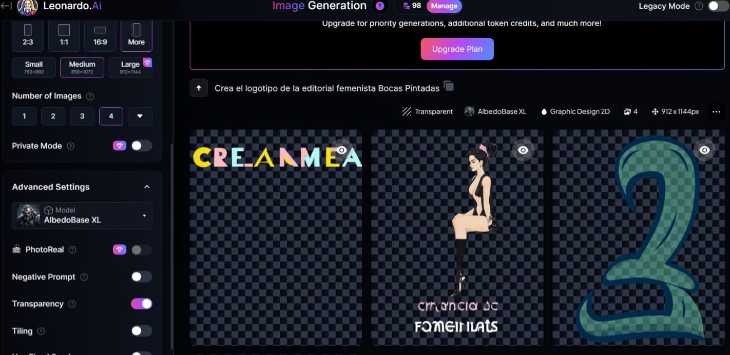graphic design leonardo ai